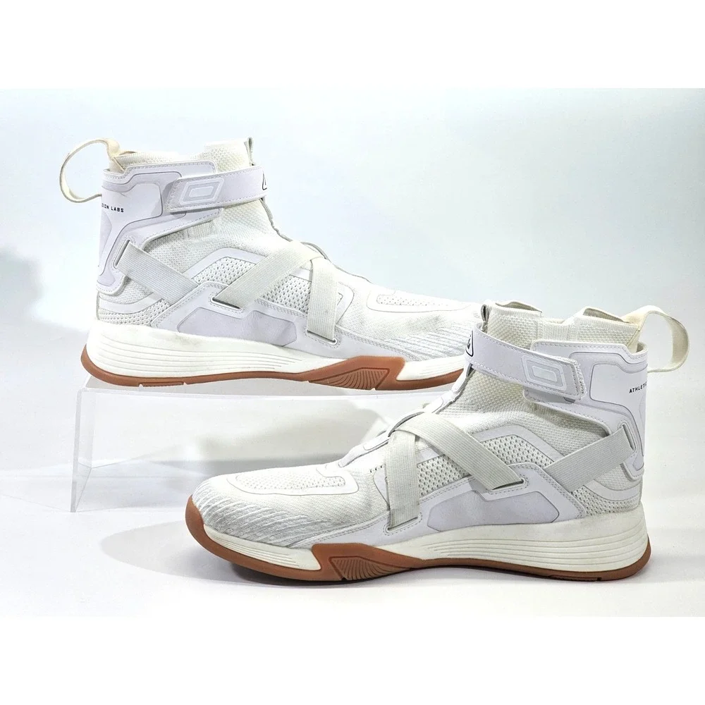 APL 13 SuperFuture Basketball Hi Top Sneaker White Gum Athletic Load Launch EUC‎